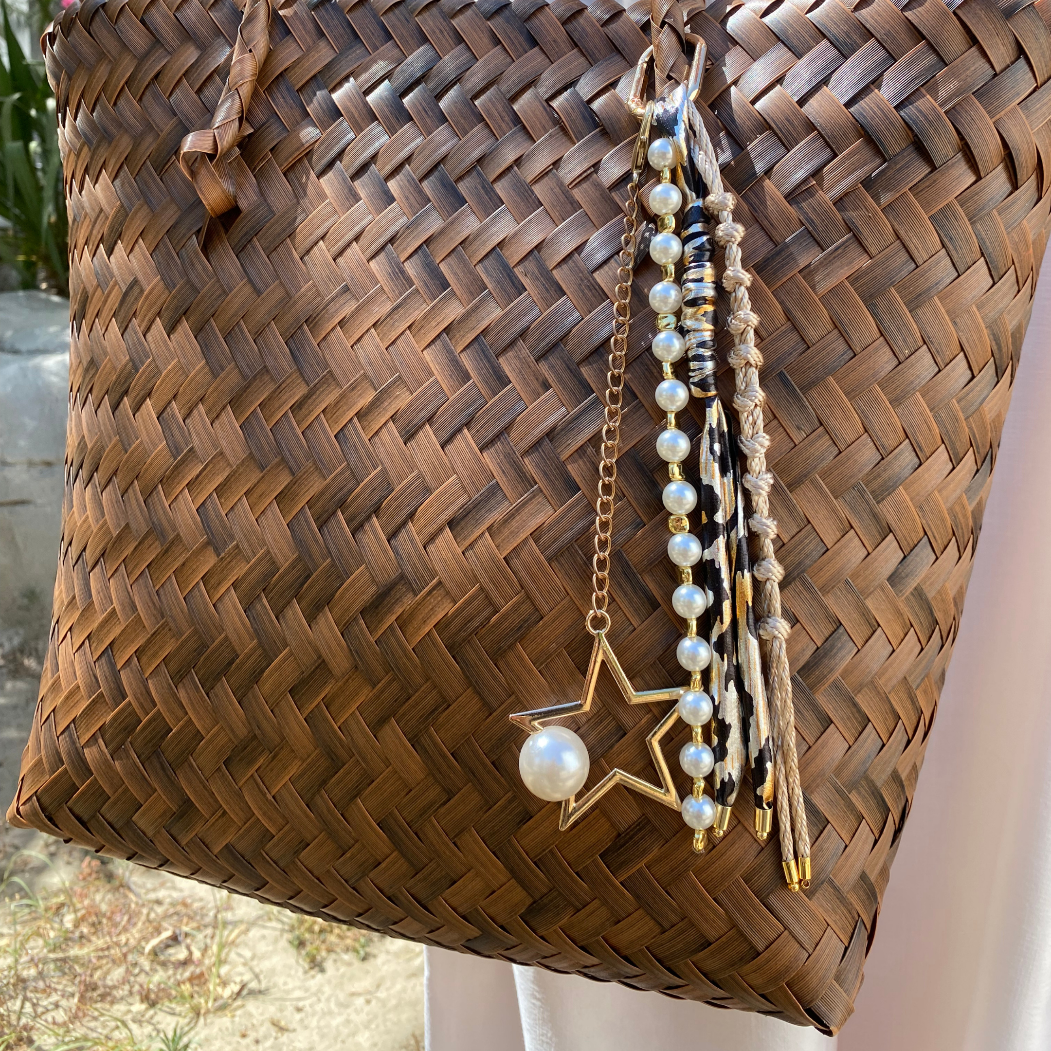 El Yapımı Örgü Dokulu Çanta Süsü – RopeCharm (Bag Charm) | Happyangels