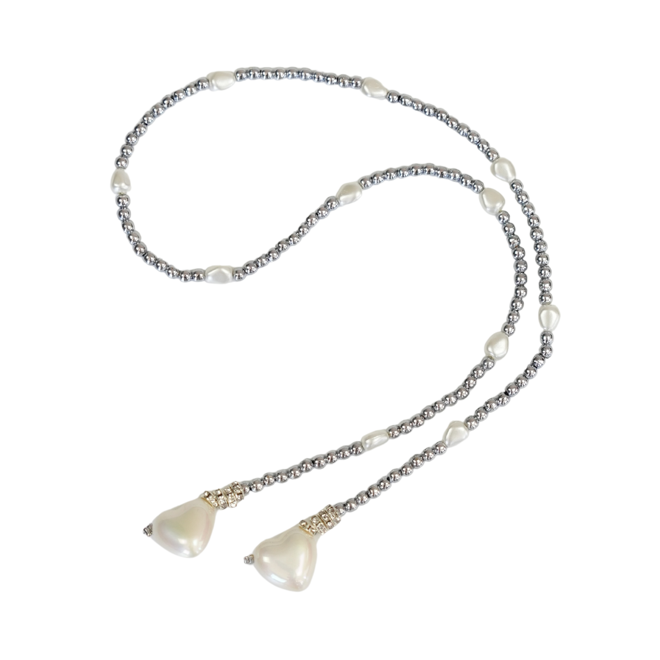 Silver Line Taş & Boncuk İşlemeli Çanta Süsü – WrapCharm (Bag Charm) | Happyangels