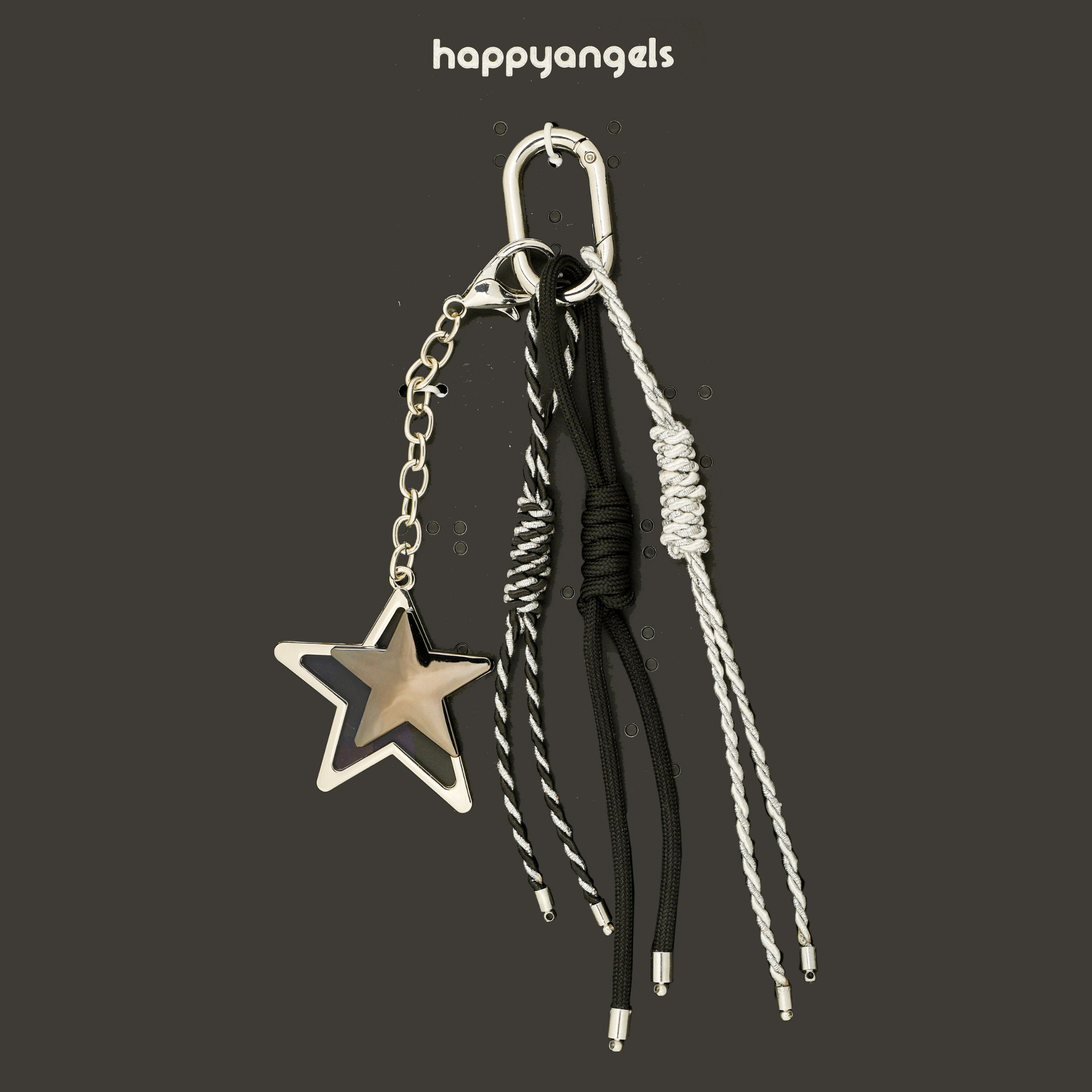 Night Trail El Yapımı Örgü Dokulu Çanta Süsü – RopeCharm (Bag Charm) | Happyangels