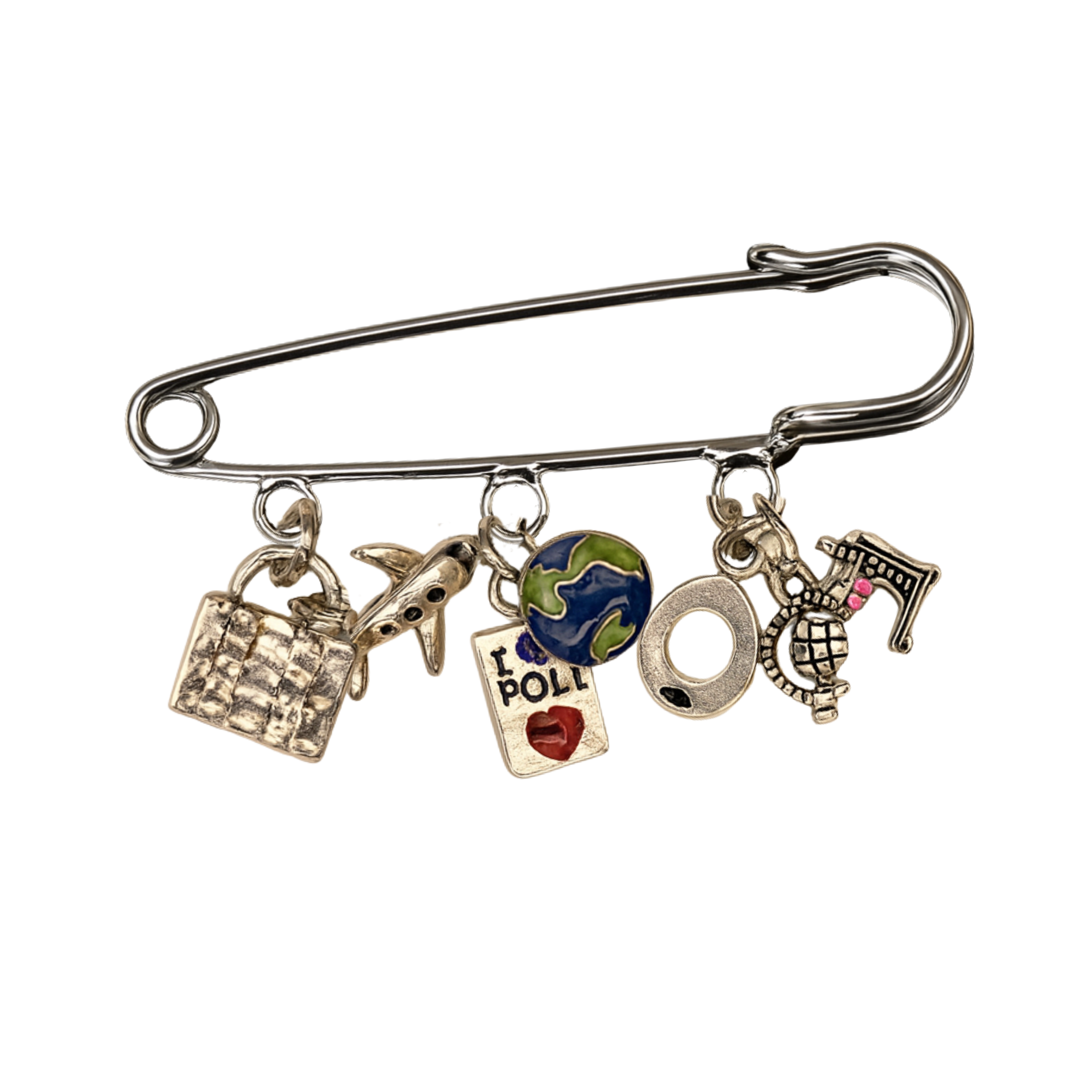 Explorer Çengelli İğneli Giyim & Çanta Süsü – PinCharm (Bag Charm) | Happyangels