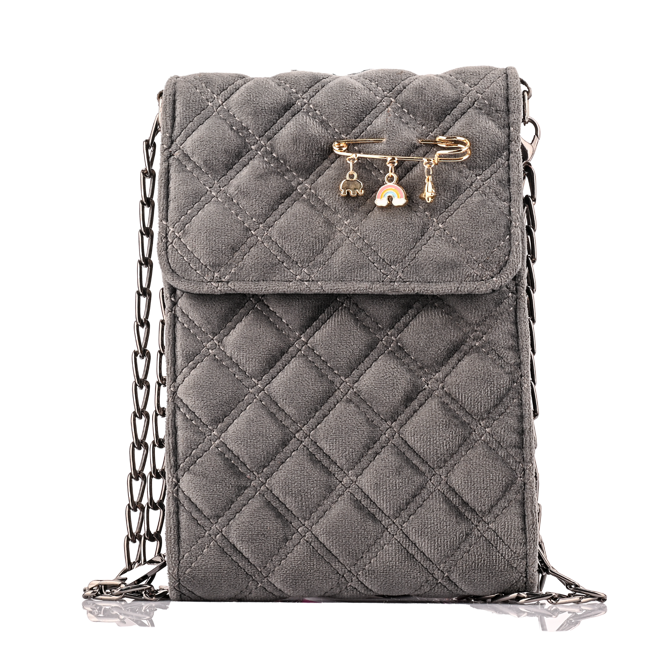 Rainbow Safari Çengelli İğneli Giyim & Çanta Süsü – PinCharm (Bag Charm) | Happyangels