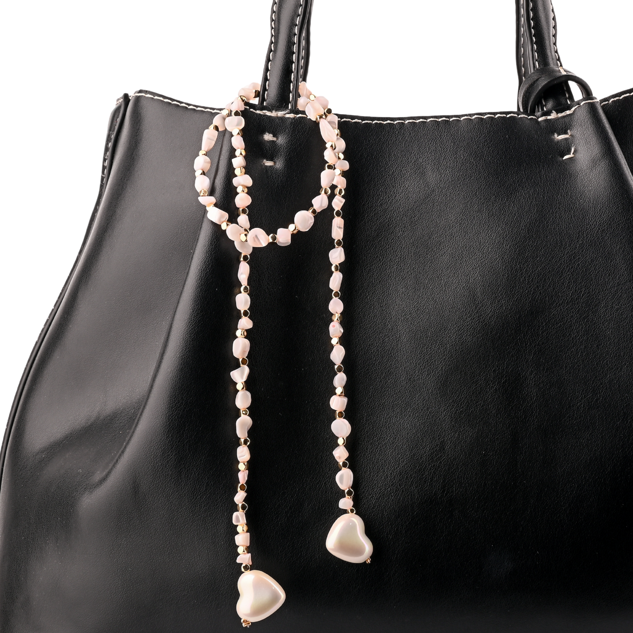 Shell Blush Sedef Taşlı Çanta Süsü – WrapCharm (Bag Charm) | Happyangels