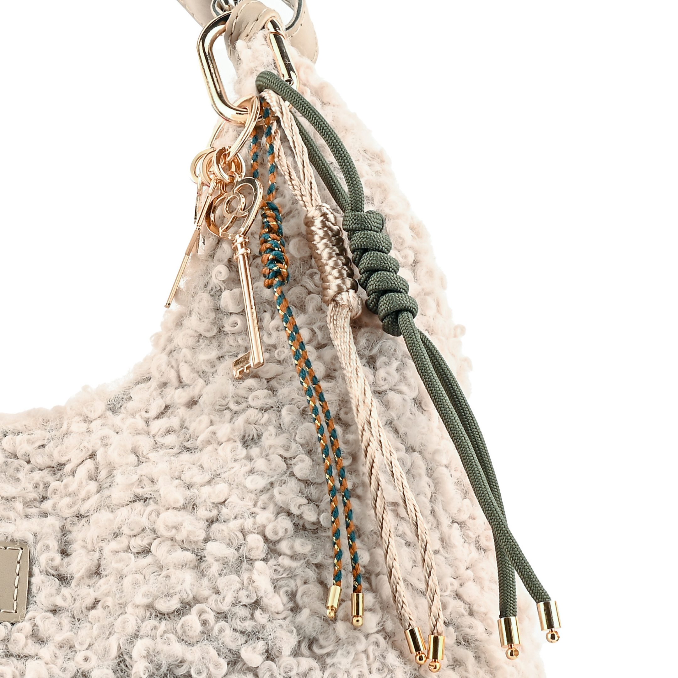 Hidden Door El Yapımı Örgü Dokulu Çanta Süsü – RopeCharm (Bag Charm) | Happyangels