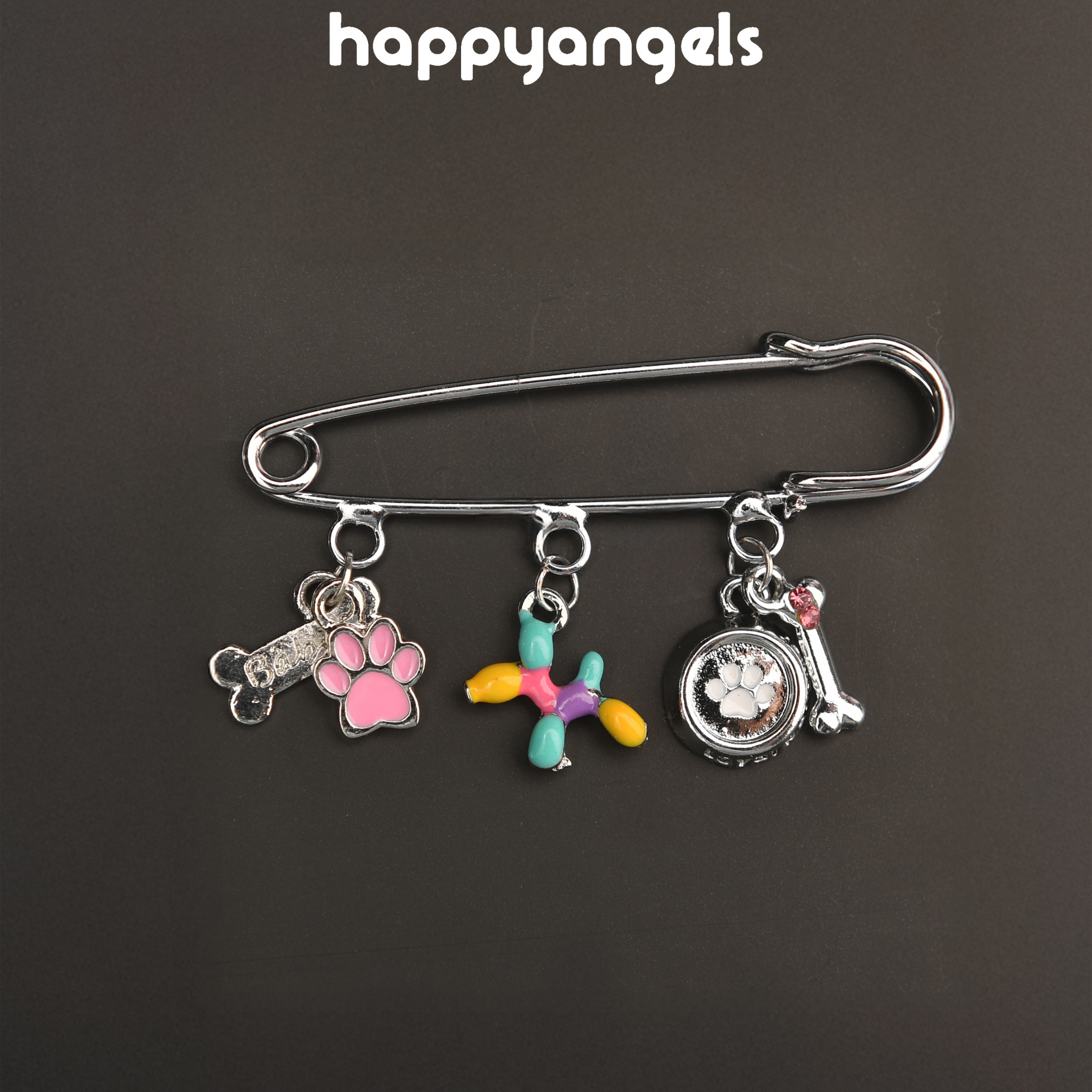 Pawfect Love Çengelli İğneli Giyim & Çanta Süsü – PinCharm (Bag Charm) | Happyangels