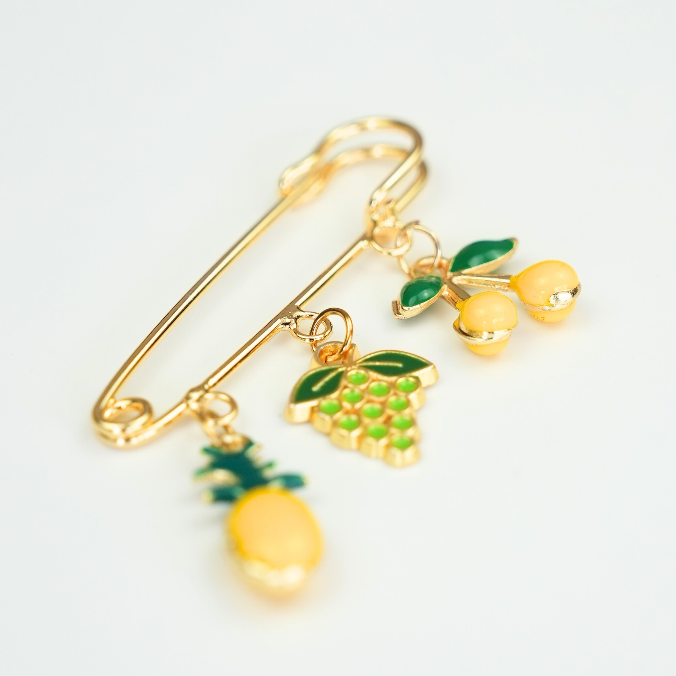 Fruit Jam Çengelli İğneli Giyim & Çanta Süsü – PinCharm (Bag Charm) | Happyangels