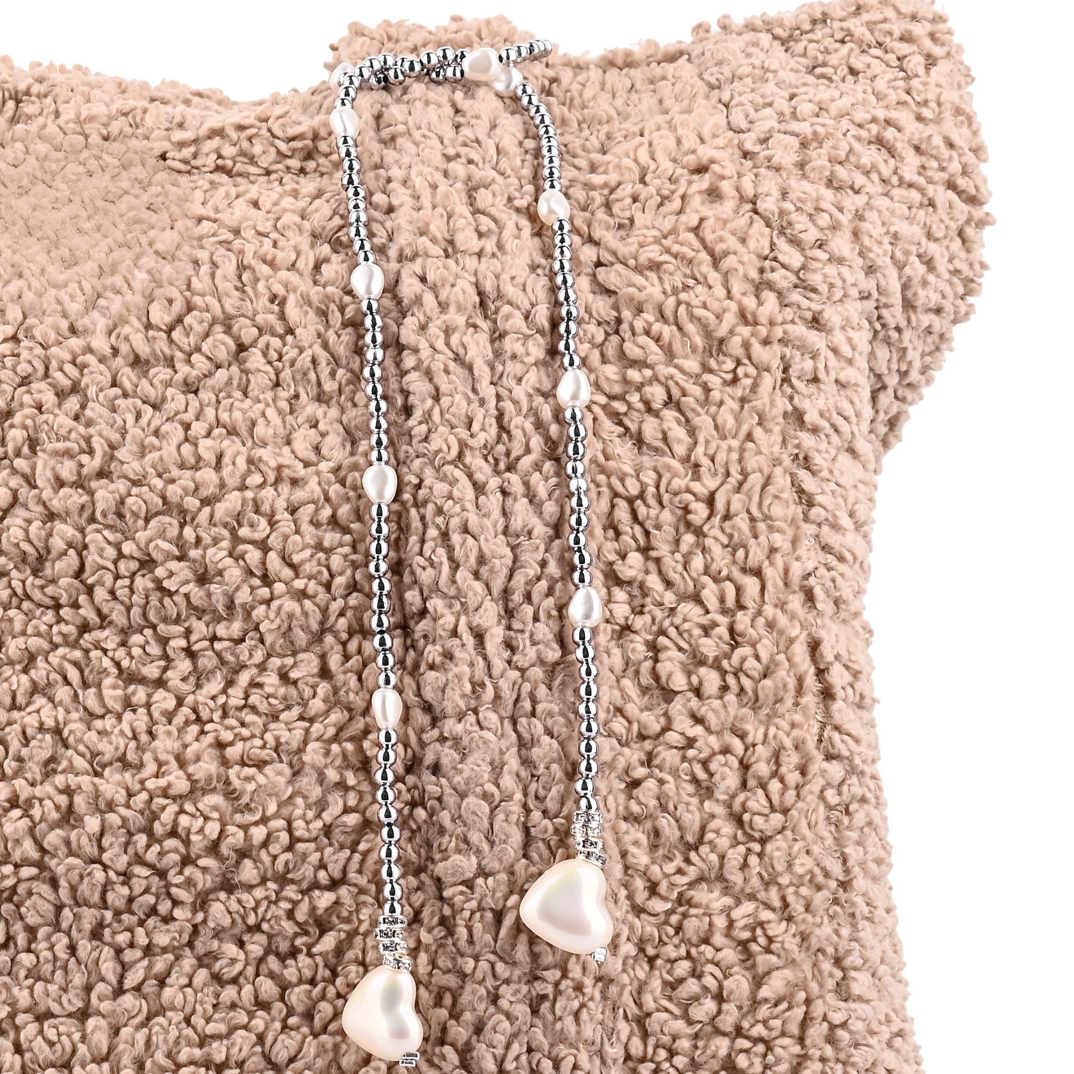 Silver Line Taş & Boncuk İşlemeli Çanta Süsü – WrapCharm (Bag Charm) | Happyangels