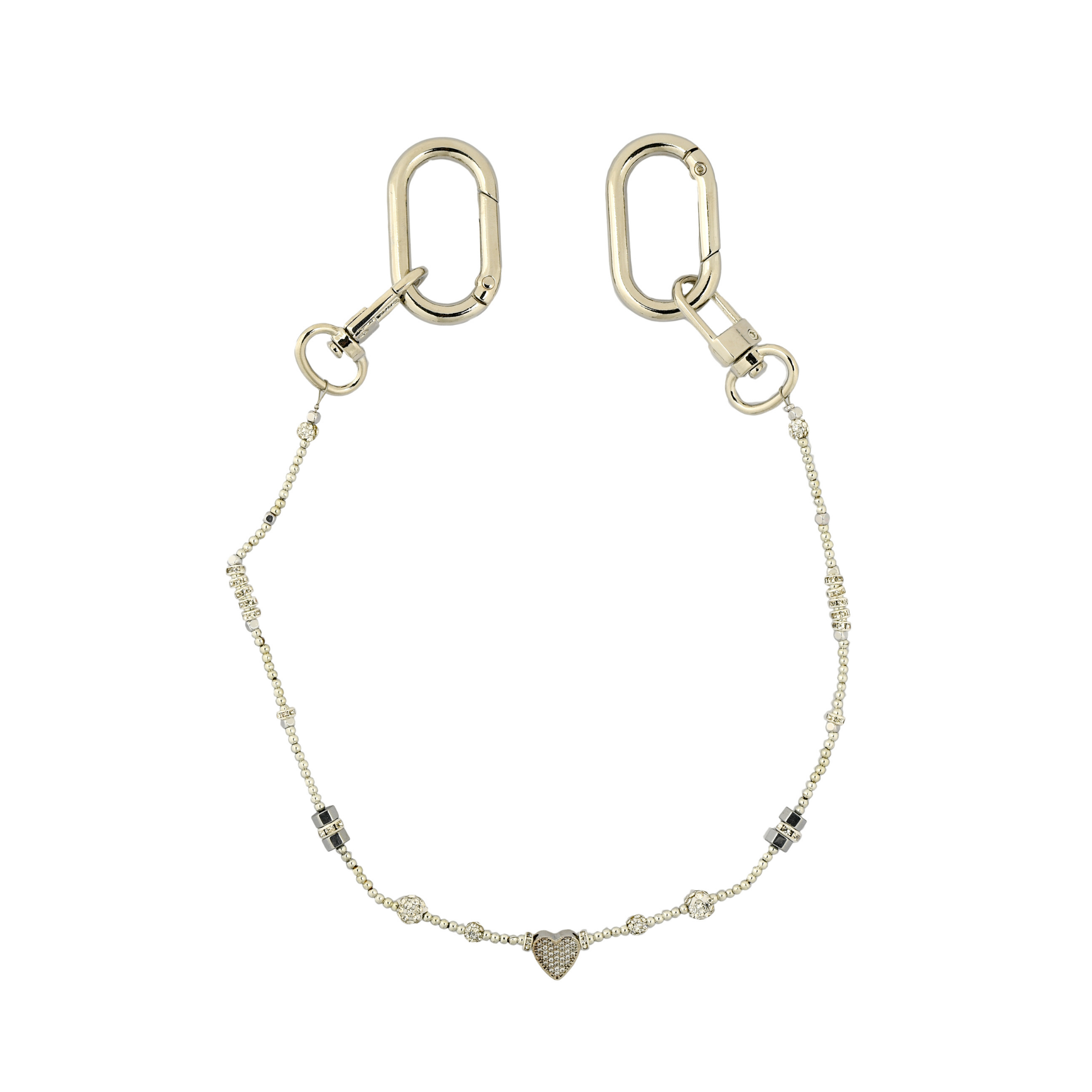 Moon Light Zircon Stone Bag Charm – ClassicCharm (Bag Charm) | Happyangels