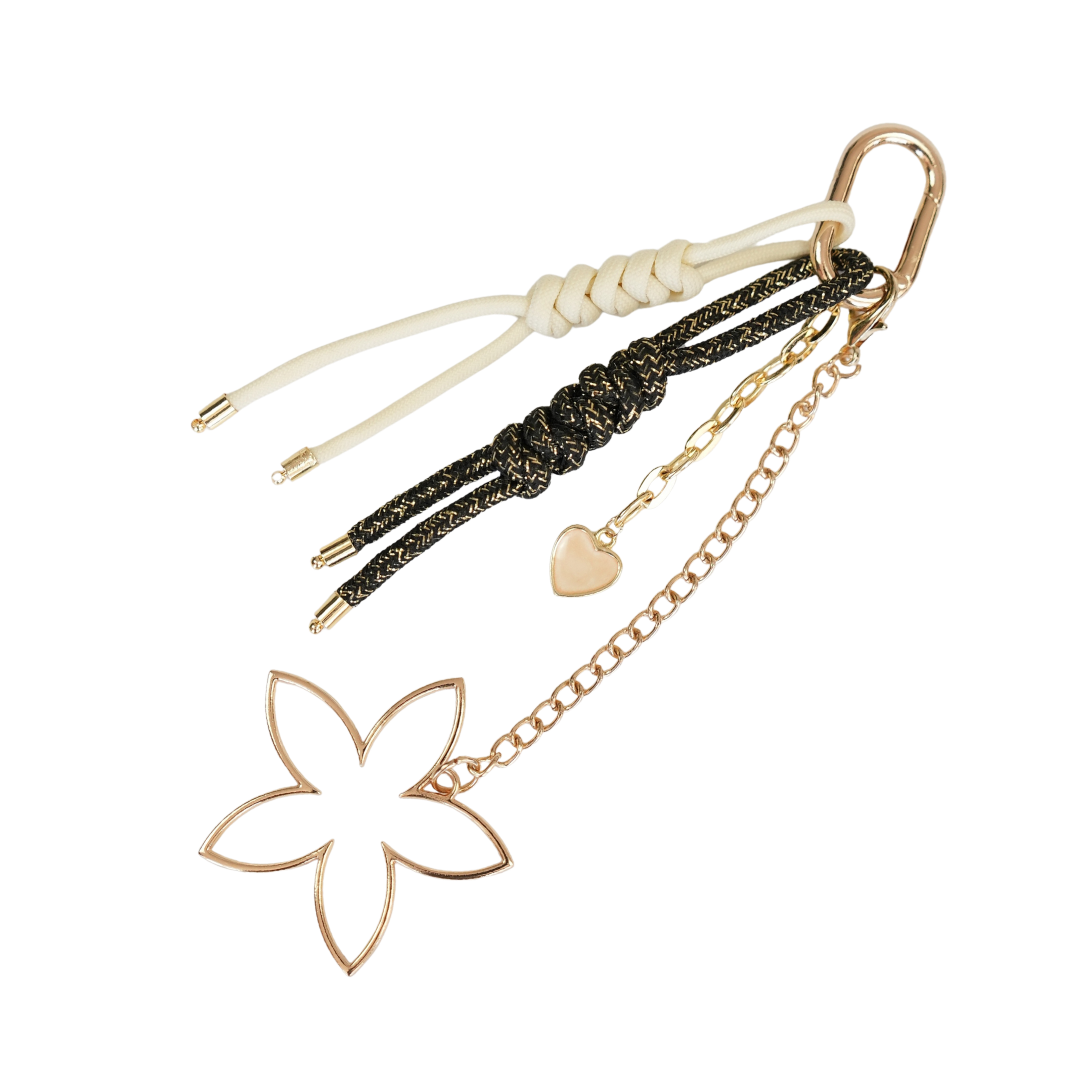 Bloom Line Handmade Knitted Textured Bag Charm – RopeCharm (Bag Charm) | Happyangels