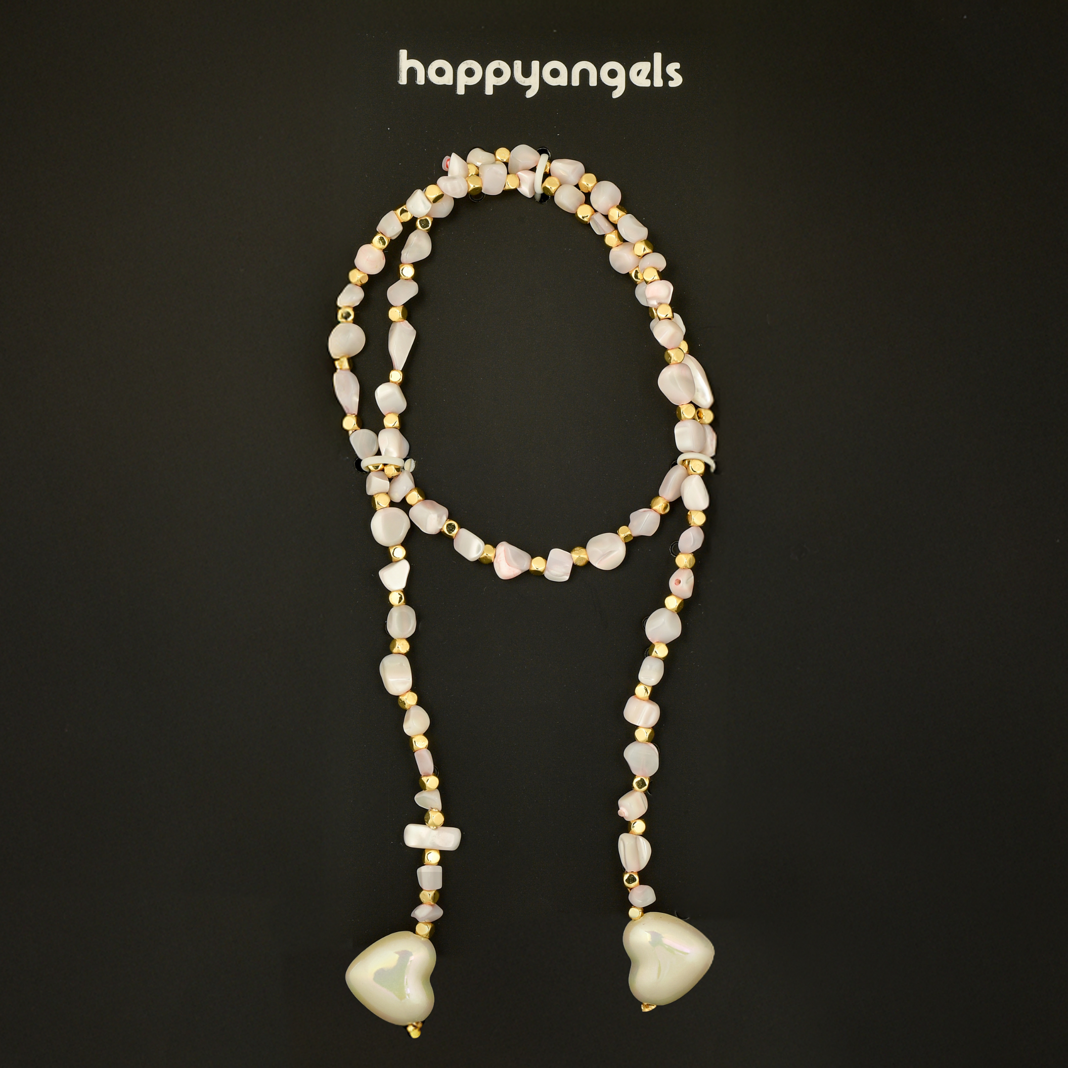 Shell Blush Sedef Taşlı Çanta Süsü – WrapCharm (Bag Charm) | Happyangels