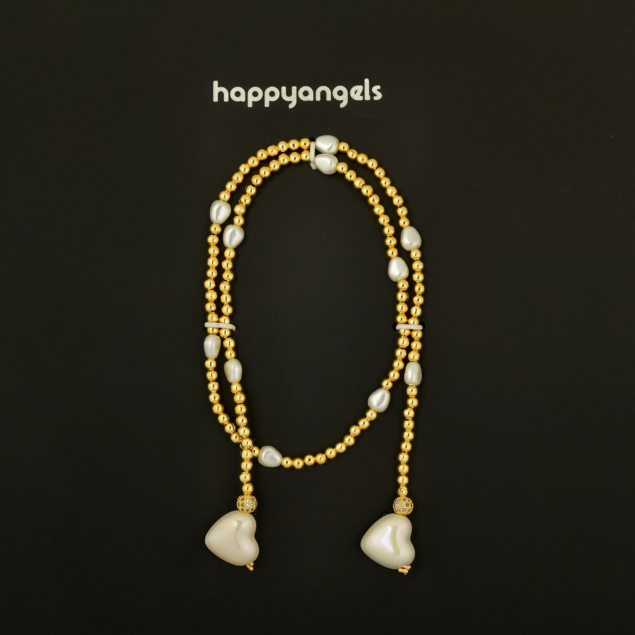 Gold Line Altın Kaplama Zirkon Taşlı Çanta Süsü – WrapCharm (Bag Charm) | Happyangels