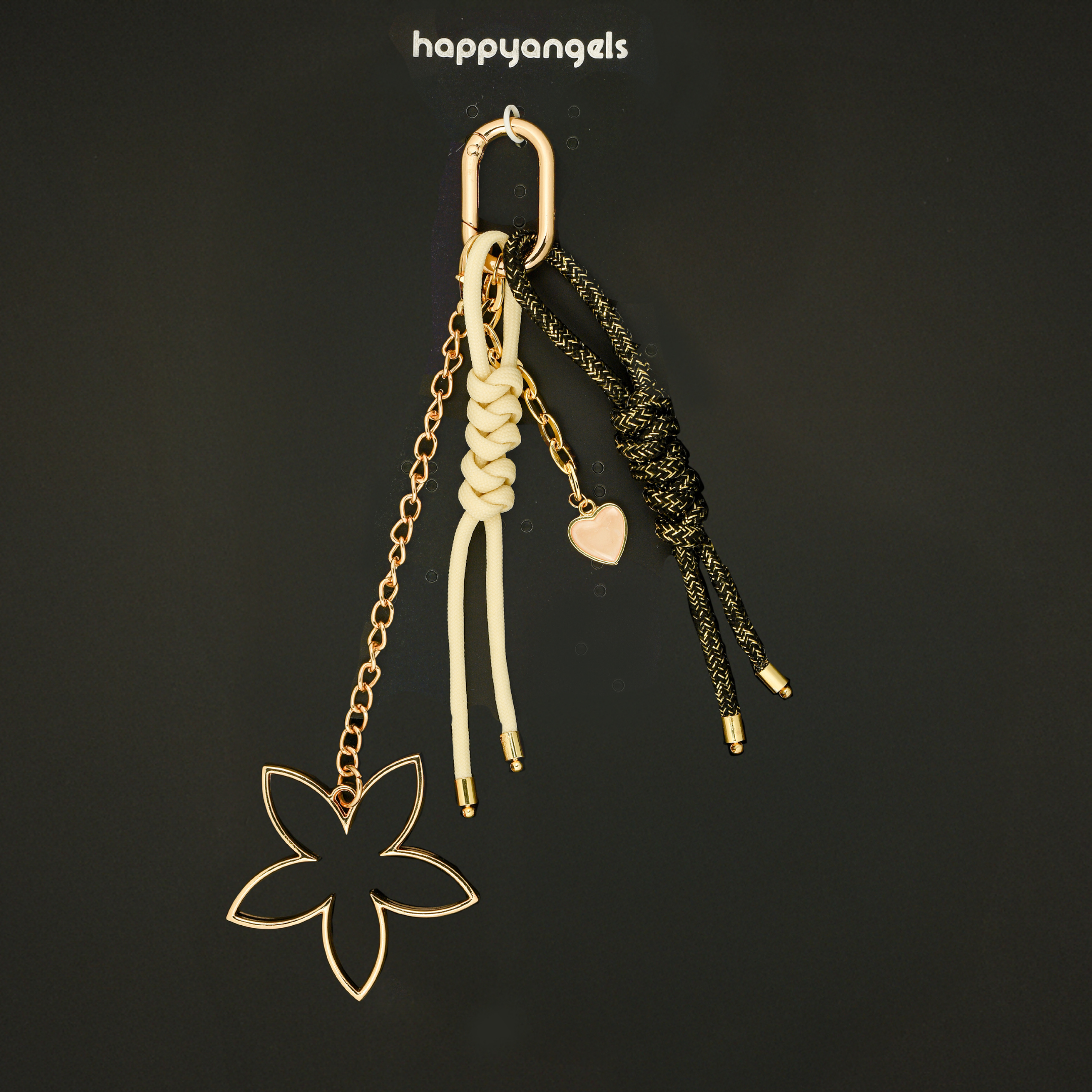 Bloom Line El Yapımı Örgü Dokulu Çanta Süsü – RopeCharm (Bag Charm) | Happyangels