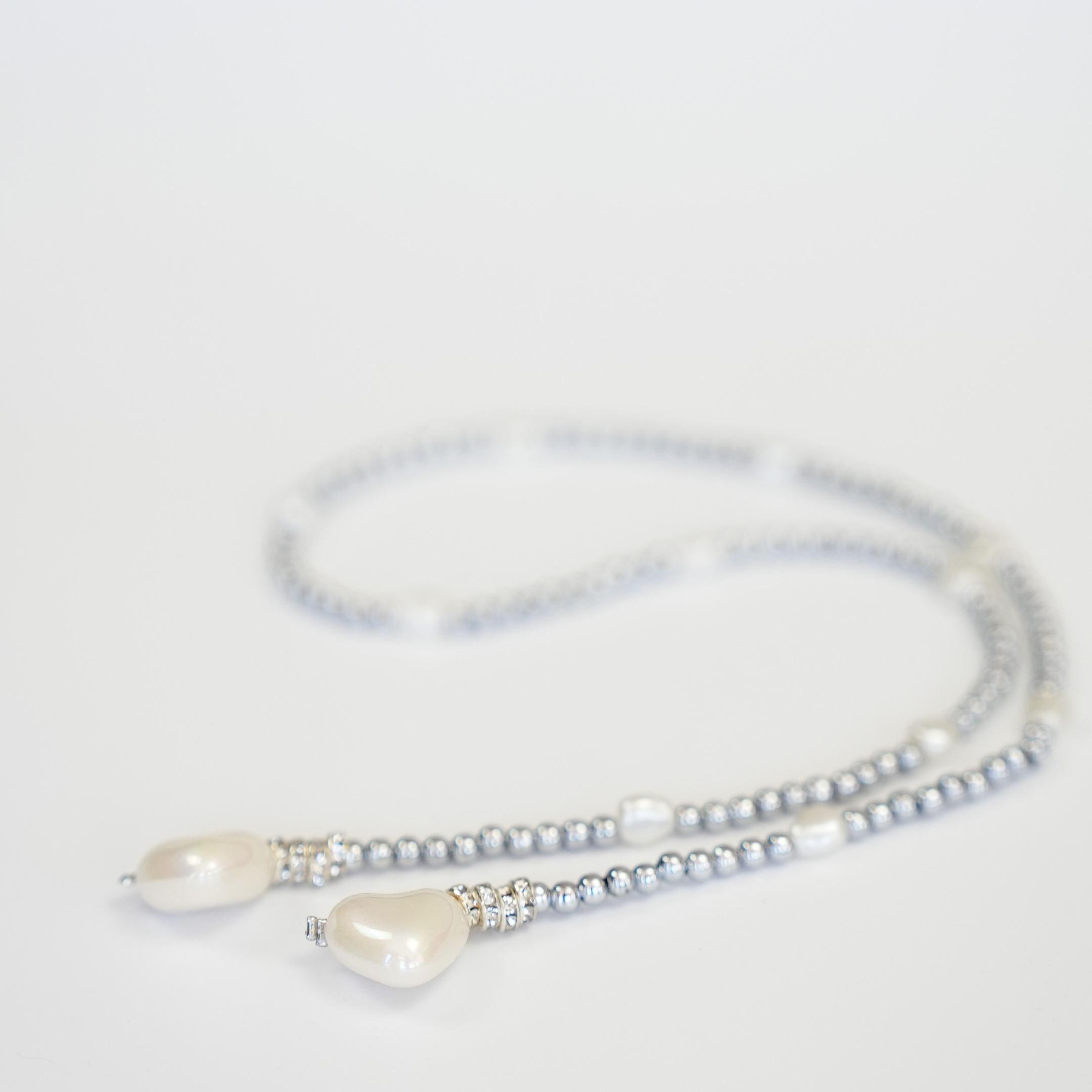 Silver Line Taş & Boncuk İşlemeli Çanta Süsü – WrapCharm (Bag Charm) | Happyangels