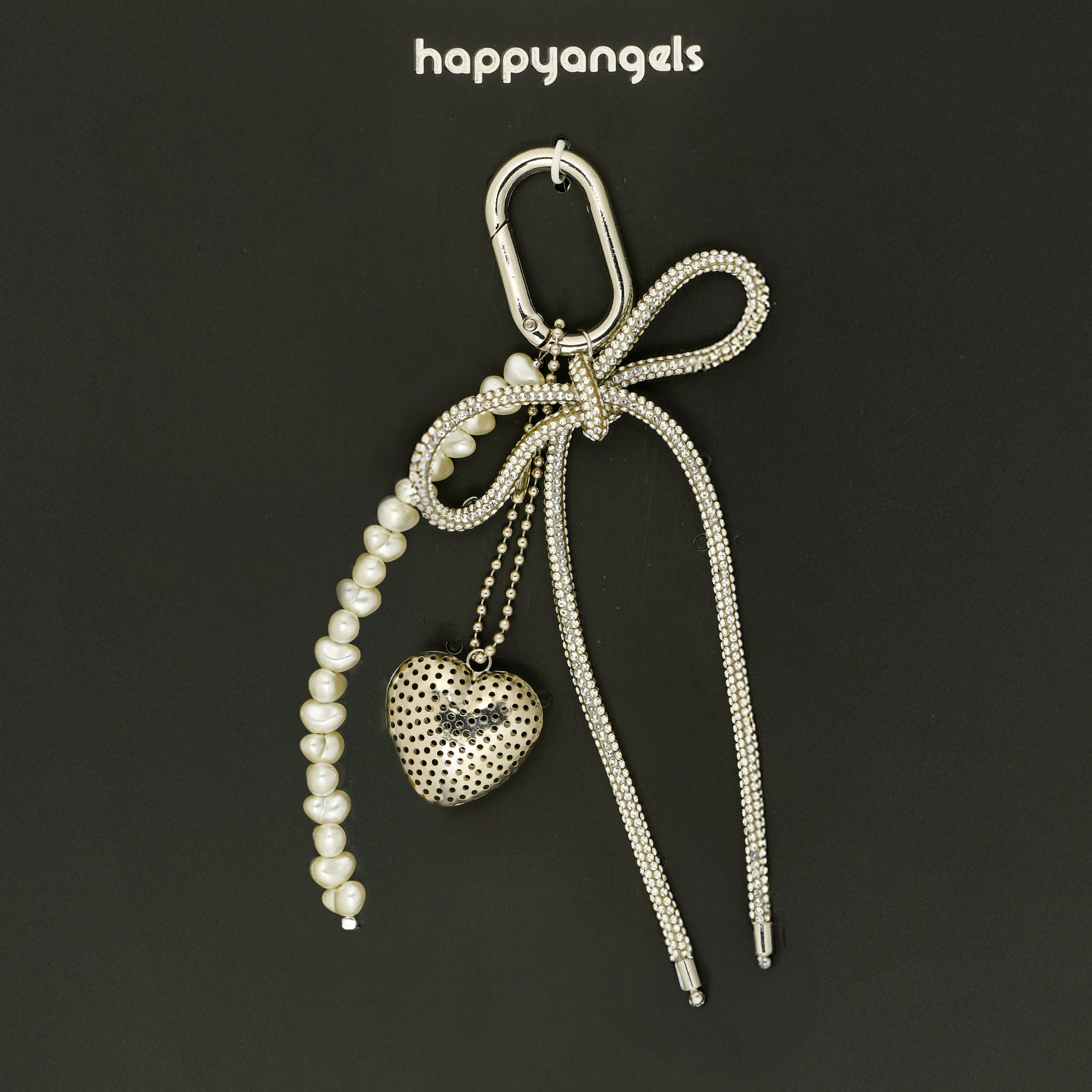 Velvet Whisper El Yapımı Örgü Dokulu Çanta Süsü – RopeCharm (Bag Charm) | Happyangels