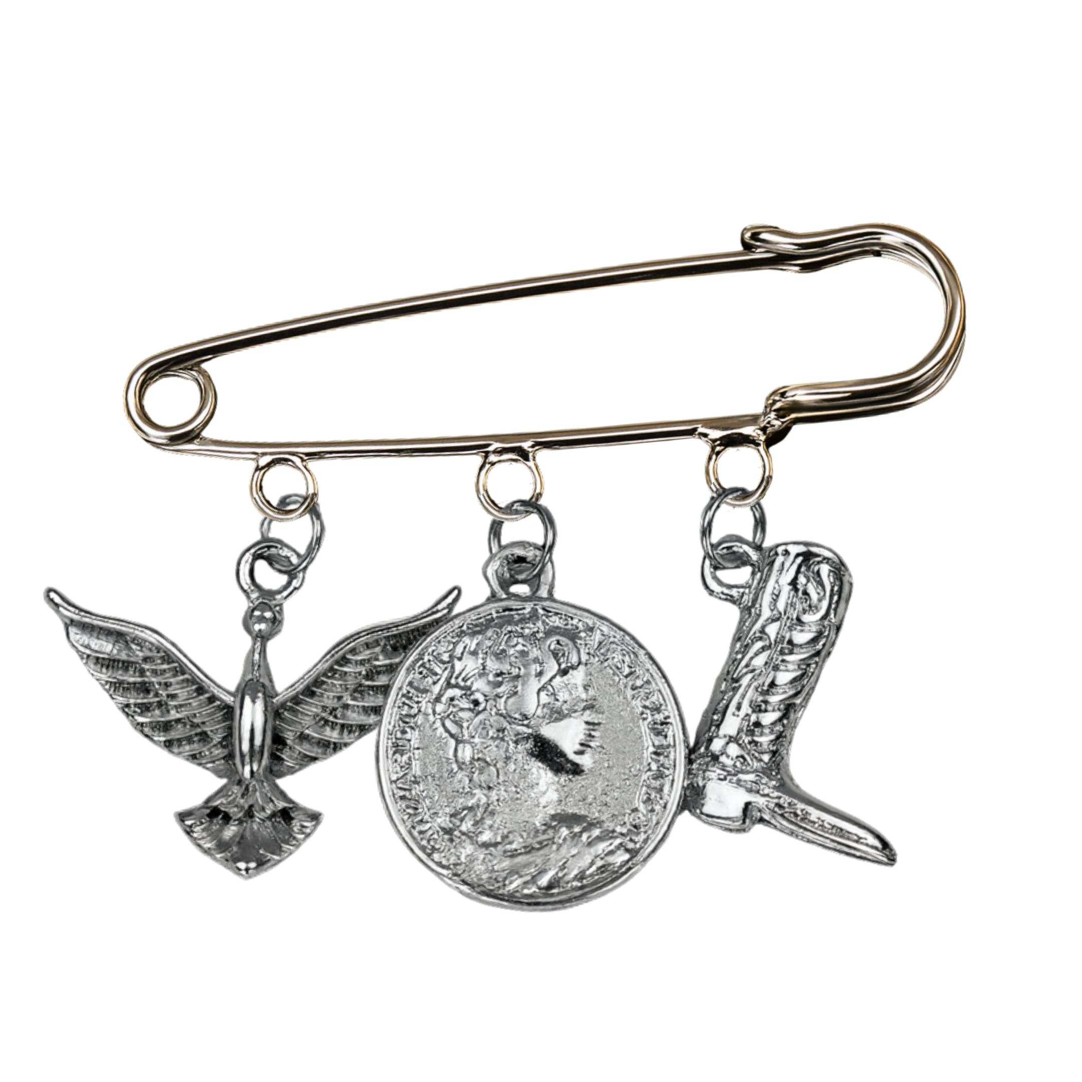 Midnight Boot Çengelli İğneli Giyim & Çanta Süsü  – PinCharm (Bag Charm) | Happyangels