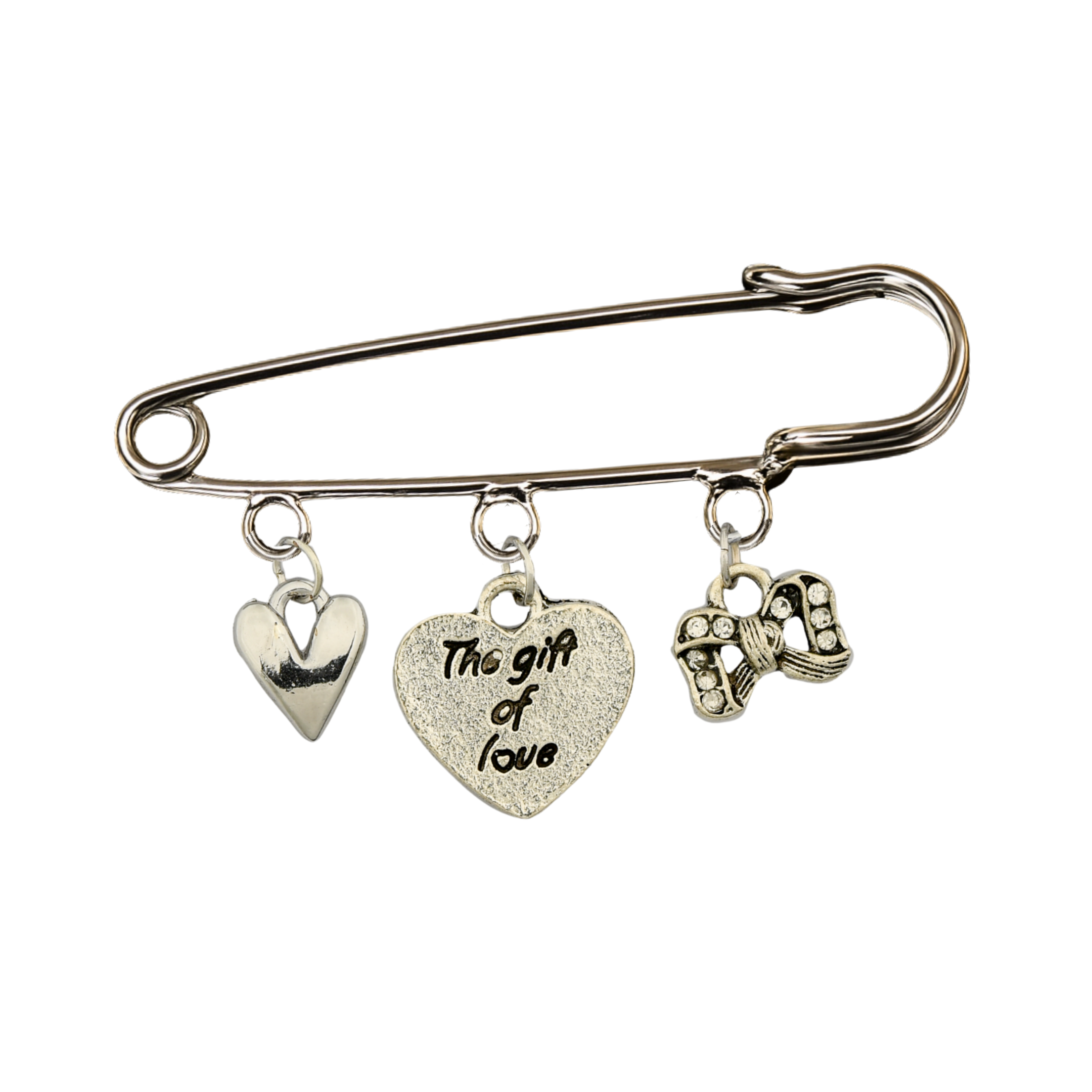Love Note Çengelli İğneli Giyim & Çanta Süsü – PinCharm (Bag Charm) | Happyangels