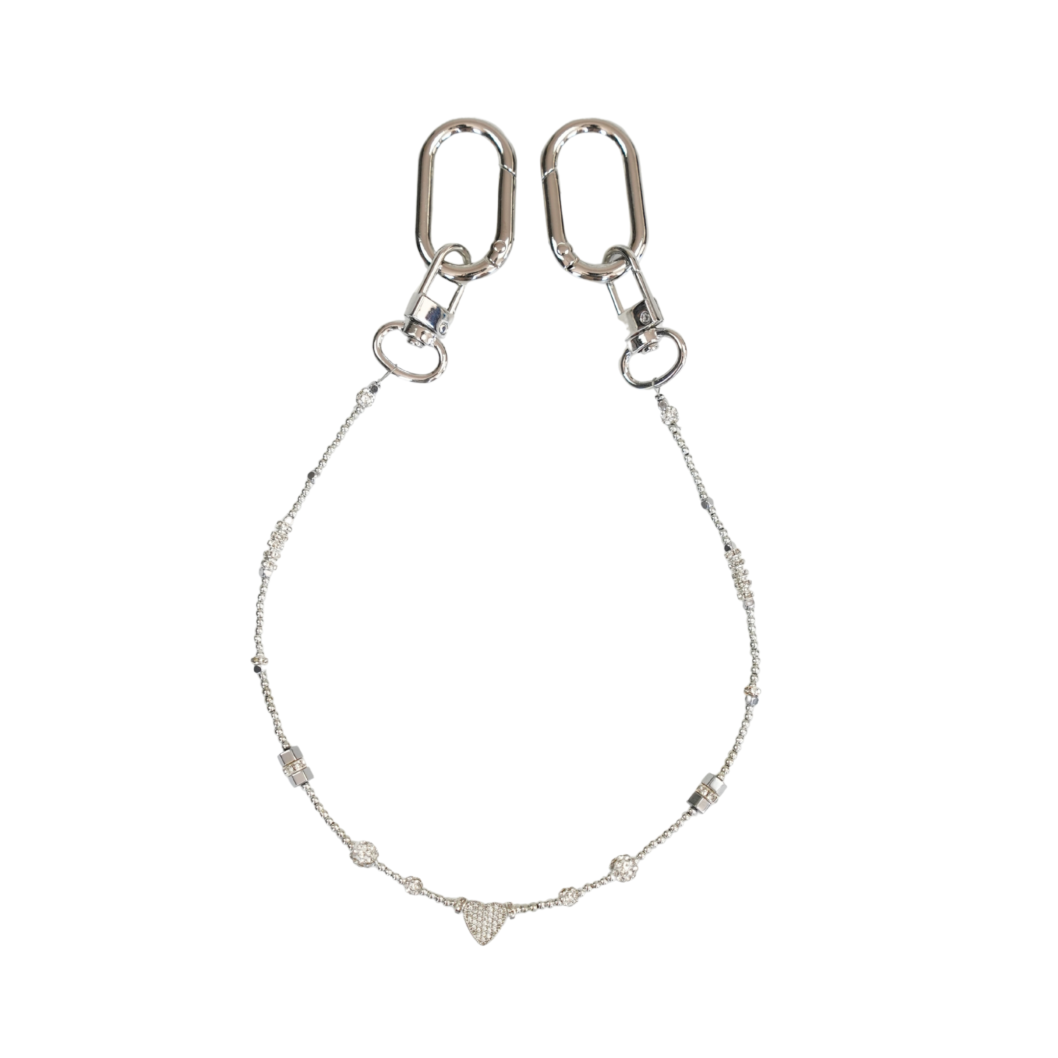 Moon Light Altın Kaplama Zirkon Taşlı Çanta Süsü – ClassicCharm (Bag Charm) | Happyangels