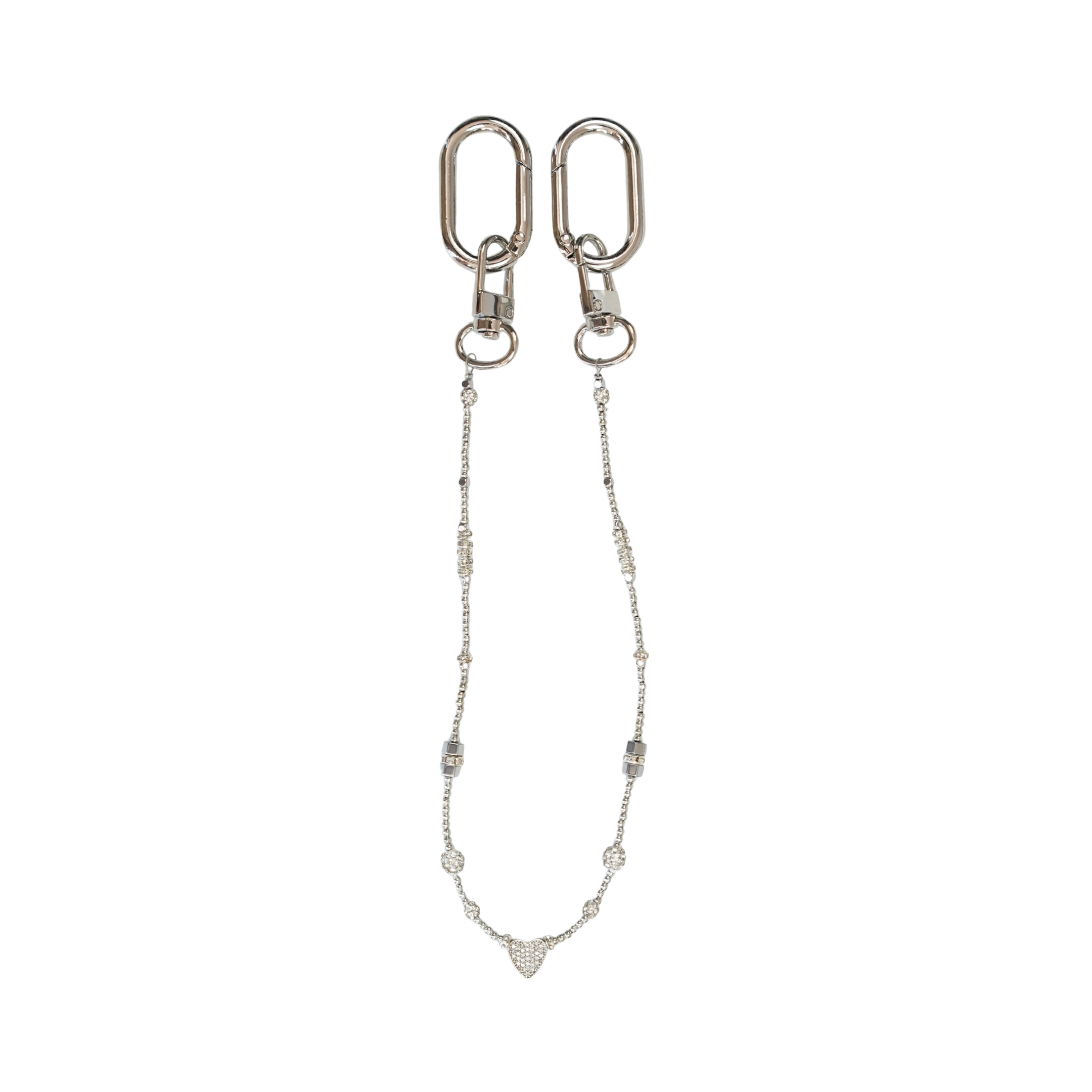 Moon Light Altın Kaplama Zirkon Taşlı Çanta Süsü – ClassicCharm (Bag Charm) | Happyangels