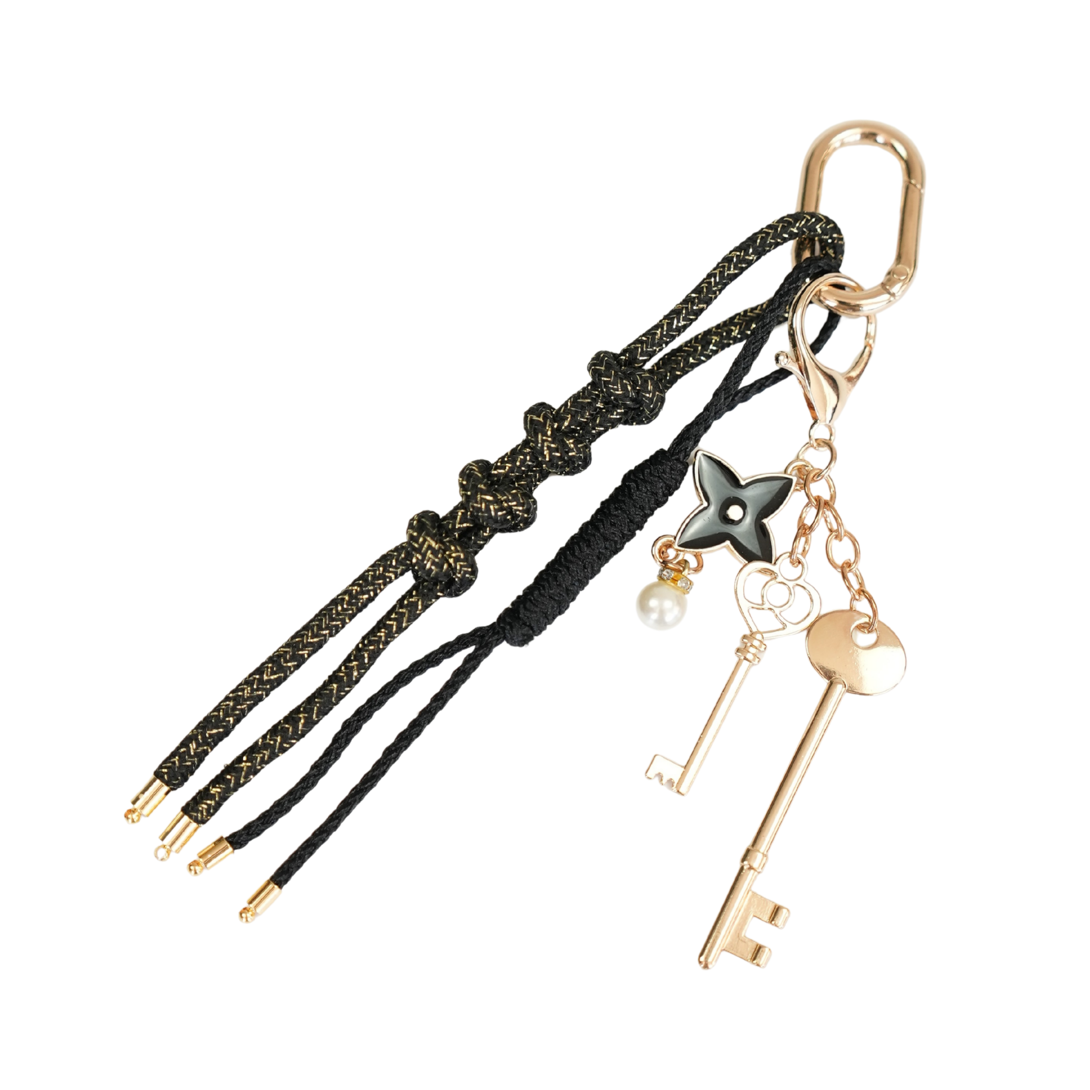 Silent Vault El Yapımı Örgü Dokulu Çanta Süsü – RopeCharm (Bag Charm) | Happyangels