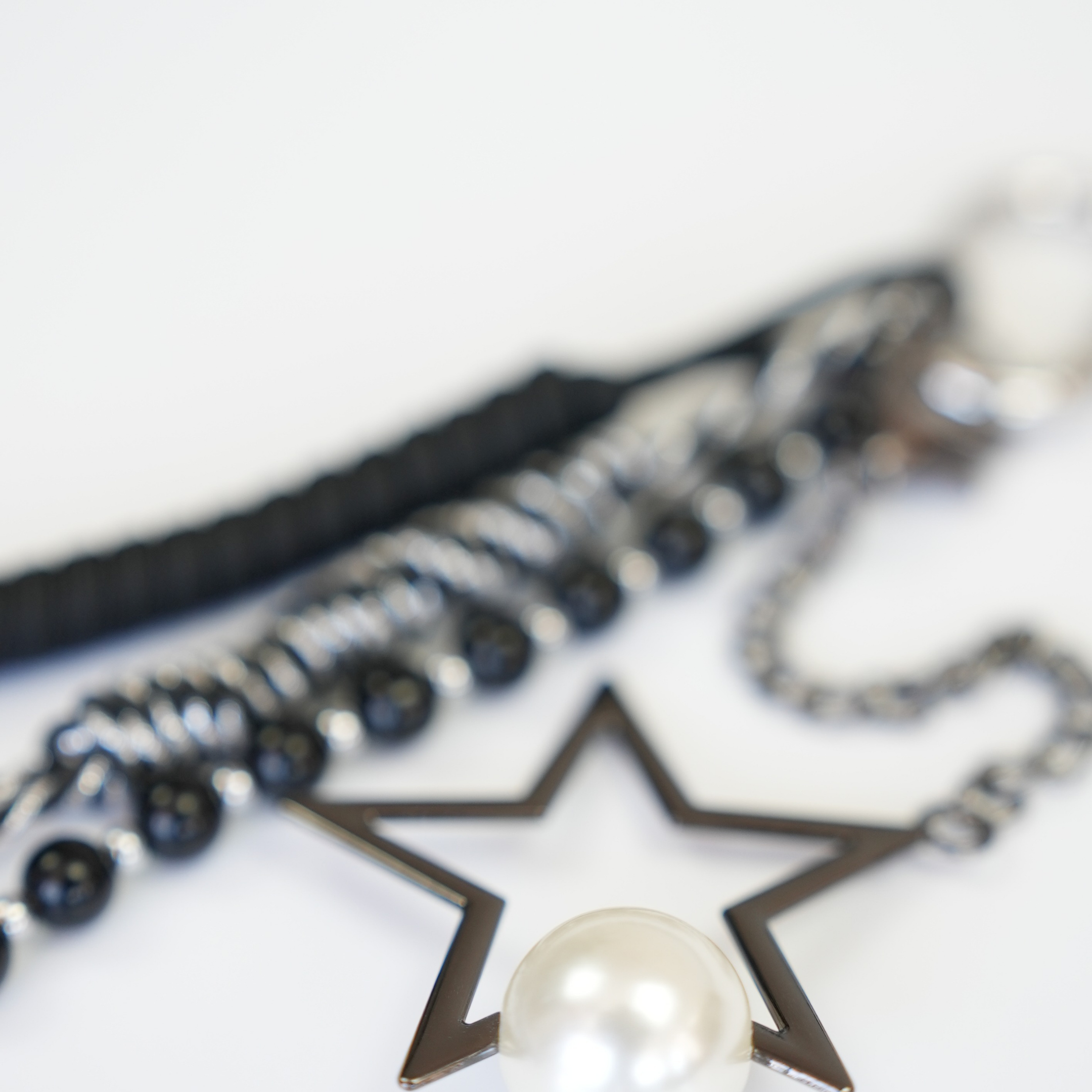 Star Noir El Yapımı Örgü Dokulu Çanta Süsü – RopeCharm (Bag Charm) | Happyangels