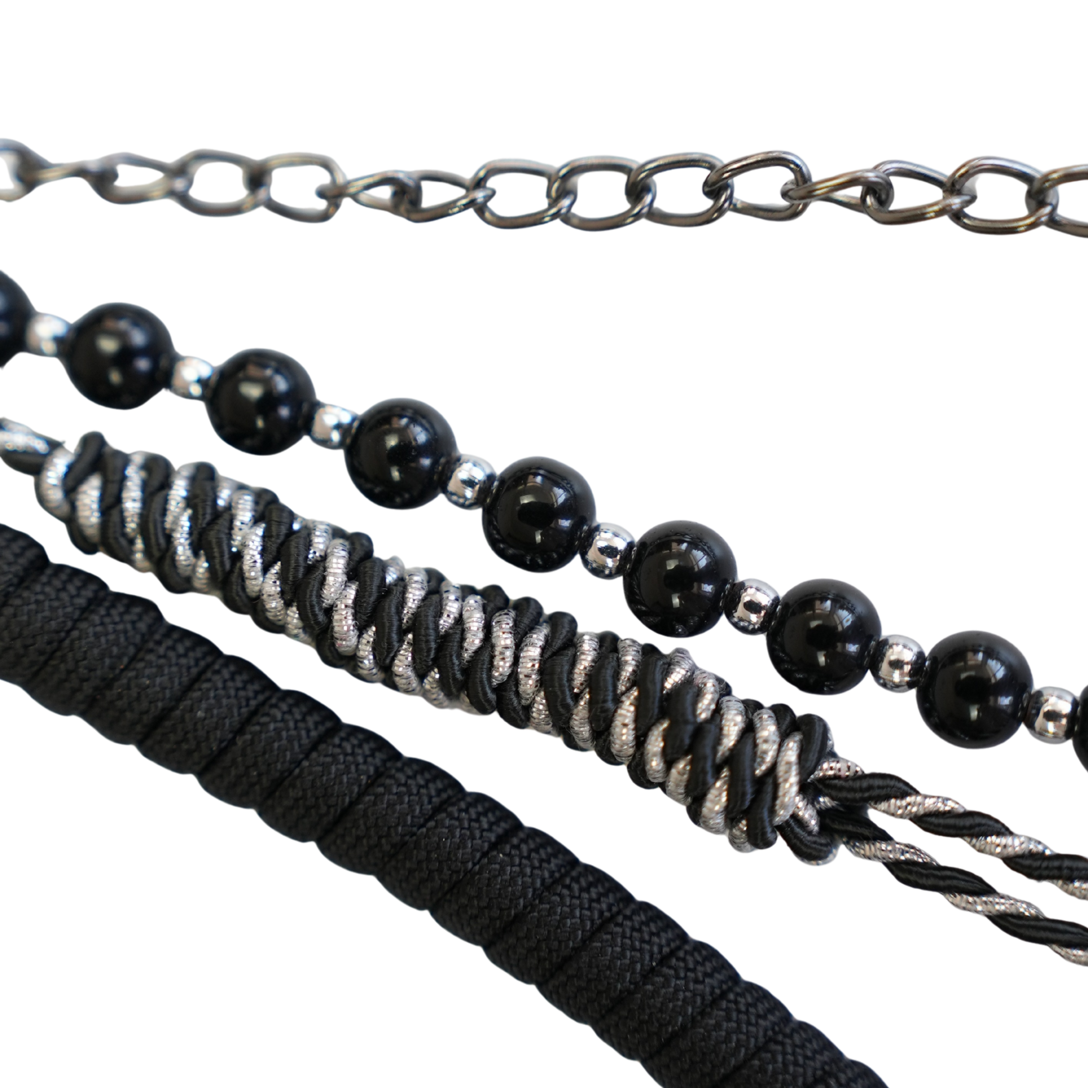 Star Noir El Yapımı Örgü Dokulu Çanta Süsü – RopeCharm (Bag Charm) | Happyangels