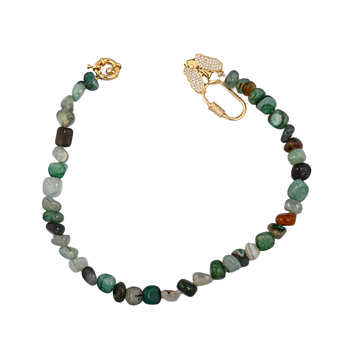 Forest Whisper Doğal Taşlı Çanta Süsü – LuxCharm (Bag Charm) | Happyangels