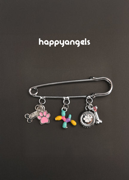 Pawfect Sevgisi Çanta ve Kıyafet Charm Aksesuarı