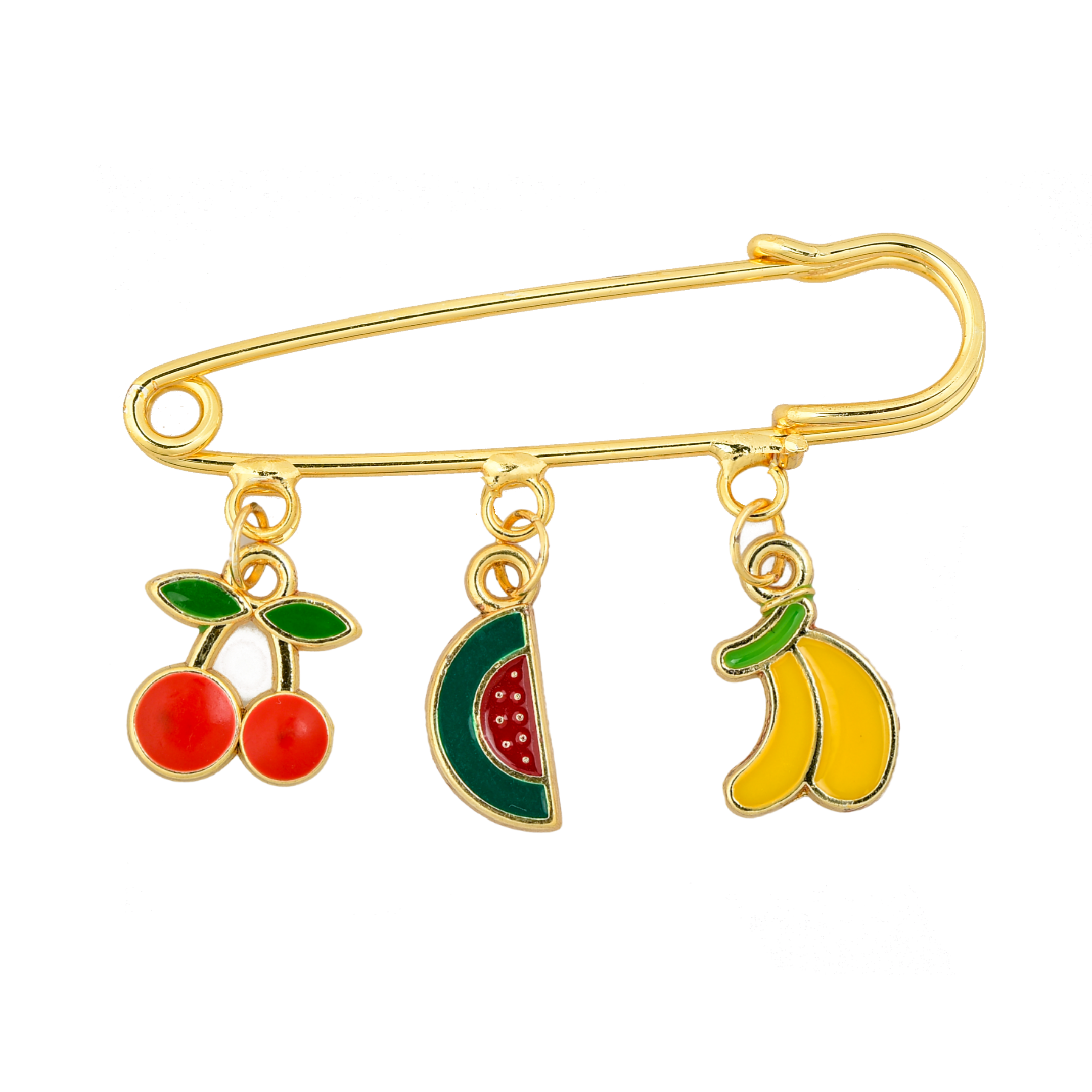 Tropical Pop Çengelli İğneli Giyim & Çanta Süsü – PinCharm (Bag Charm) | Happyangels